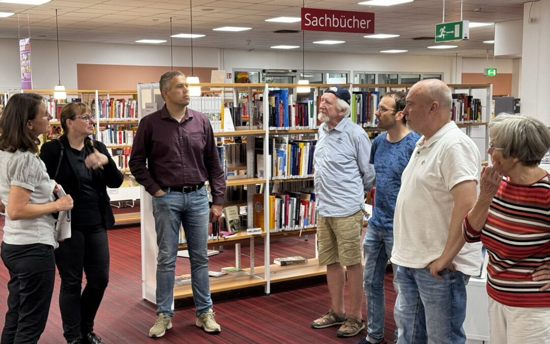 Termin in der Bibliothek in der Salzstraße in Naumburg